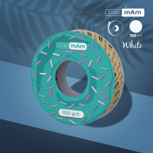 STALEKS PRO 100 gritų užmaunamas nagų dildės abrazyvų papildymas [ATSC-100w]