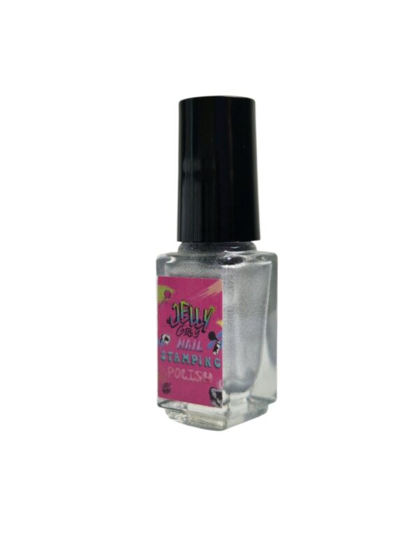 Jelly Gelly Nail stamping polish silver 5ml