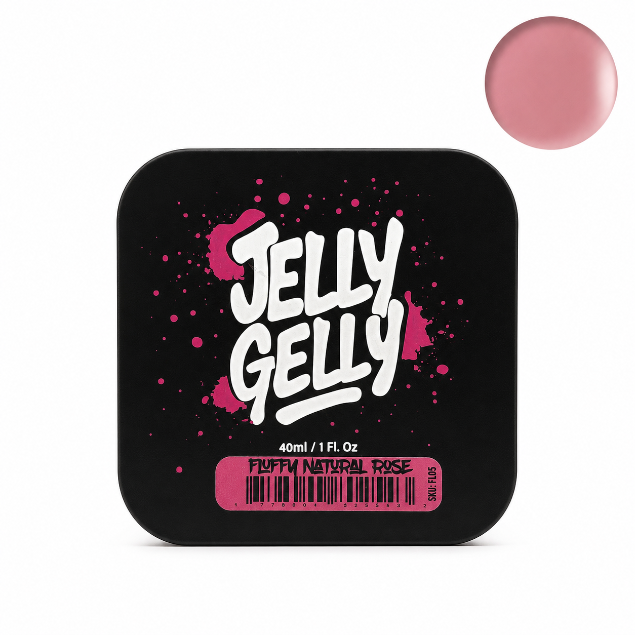 Jelly Gelly Natural rose self levelling gel Fluffy TPO/HEMA FREE
