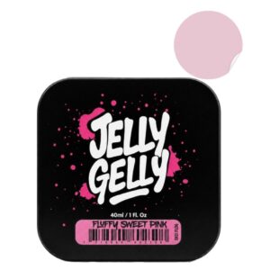 Jelly Gelly Sweet pink self levelling gel Fluffy 40ml TPO/HEMA FREE
