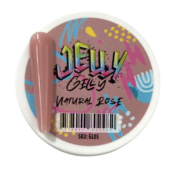 Jelly Gelly stovintis gelis Gelato Natural Rose 40ml [GL05] - Image 3