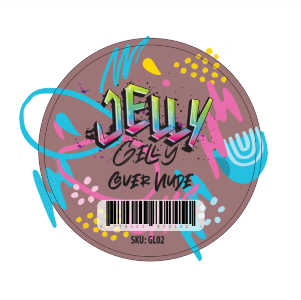 Jelly Gelly stovintis gelis Gelato Cover Nude 40ml [GL02]