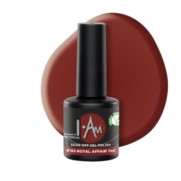 I.Am Gel Polish – gelinis lakas #183 – Royal Affair, 7ml.