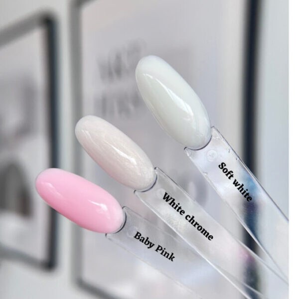 I.Am Brush Builder – Hema Free gelis buteliuke, SOFT WHITE, 15ml. [033519] - Image 3