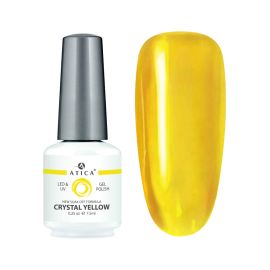 Gelinis lakas Atica  Crystal Yellow 7.5ml [GPM266]