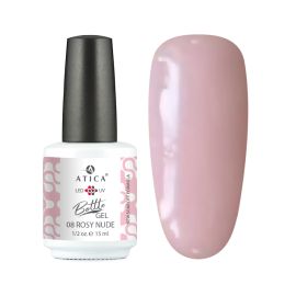 Atica Bottle Gel Rosy Nude 15ml [89377]