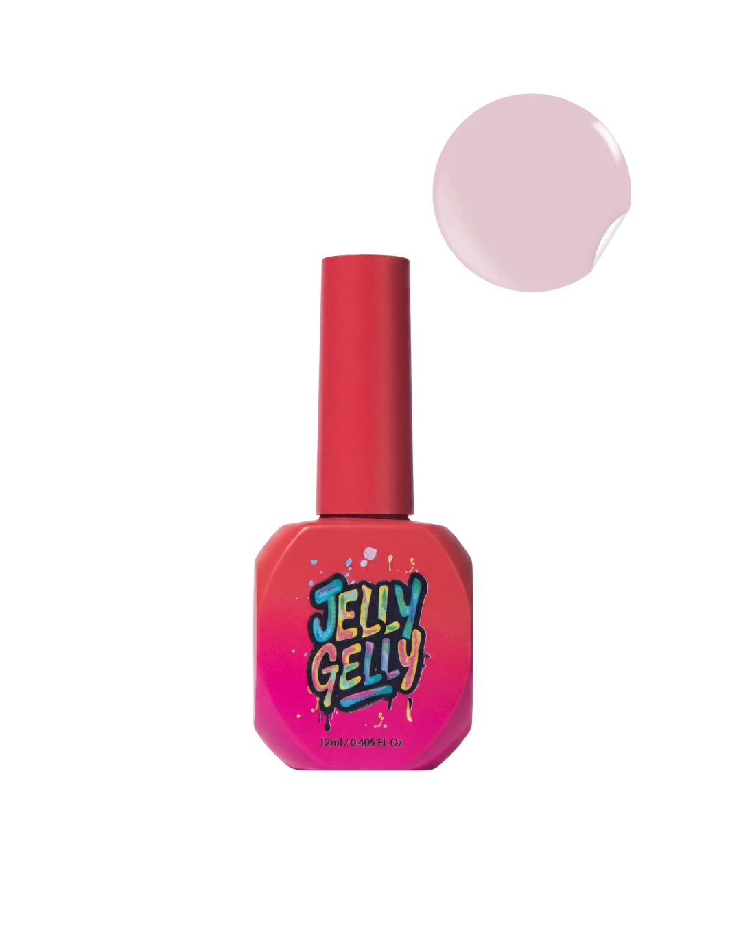 Jelly Gelly Bottle Gel Milkshake blush 12ml TPO/HEMA FREE