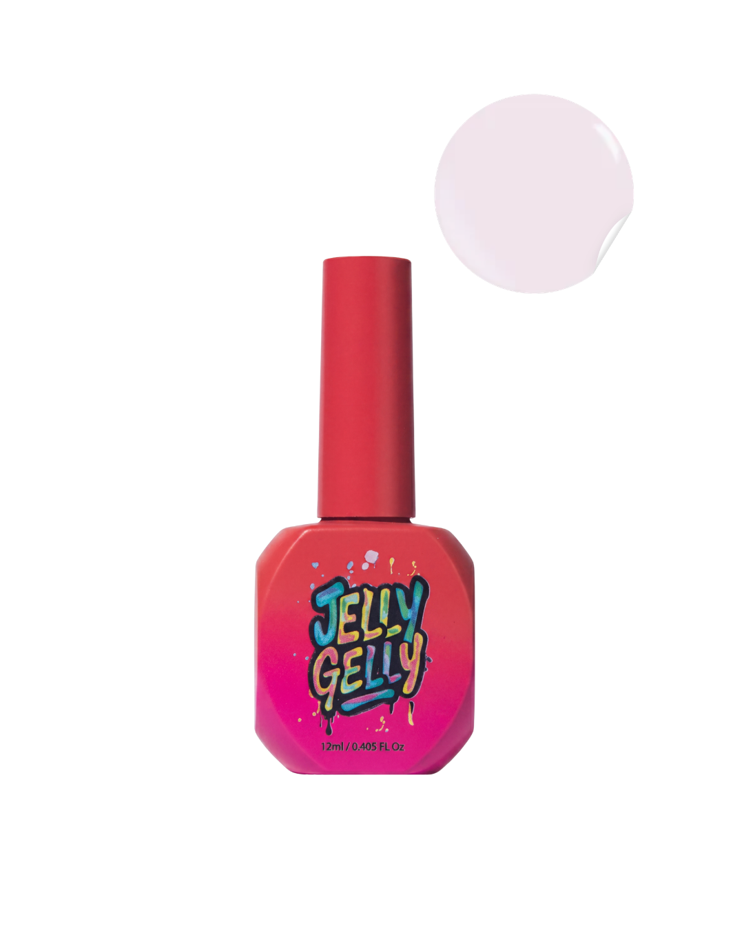 Jelly Gelly Elastic Base Milky Pink 12ml TPO/HEMA FREE