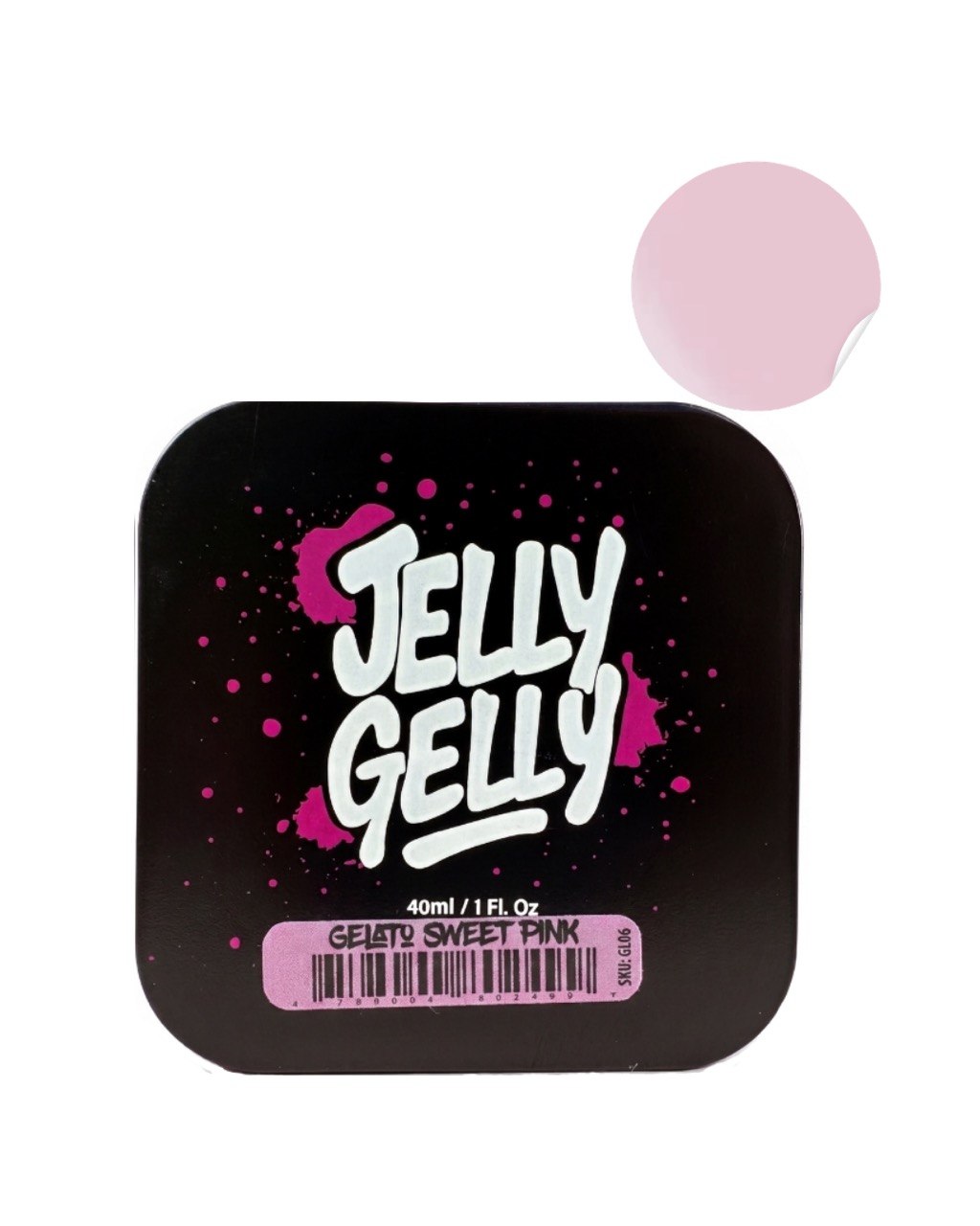 Jelly Gelly Sweet Pink gel Gelato 40ml TPO/HEMA FREE
