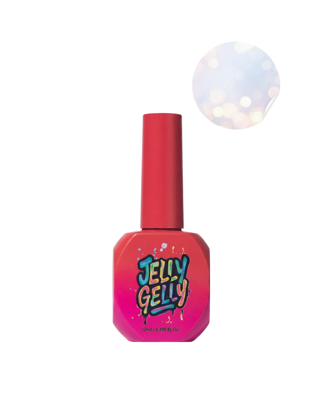 Jelly Gelly Top Coat Sparkle Touch 12ml TPO/HEMA FREE