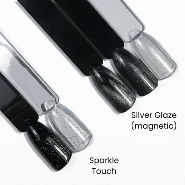 Jelly Gelly Top Coat Sparkle Touch 12ml TPO/HEMA FREE - Image 2