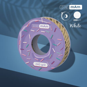 STALEKS PRO 240 gritų užmaunamas nagų dildės abrazyvų papildymas [ATSC-240w]