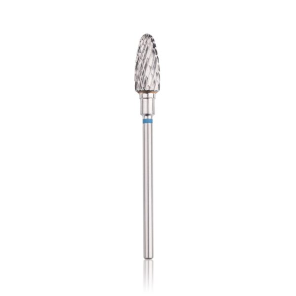 HEAD Karbidinis antgaliukas medžiagos nuėmimui „kukurūzas“, mėlynas, L-14,0 mm., Ø6,0 mm