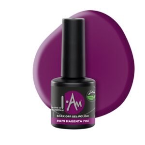 I.Am Gel Polish – gelinis lakas #079 – Magenta, 7ml