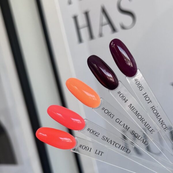I.Am Gel Polish – gelinis lakas #095 – Hot Romance, 7ml - Image 2