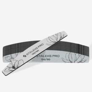 STALEKS PRO Nagų dildė mineralinė EXPERT 40 100/180 Gritų 25 Vnt.