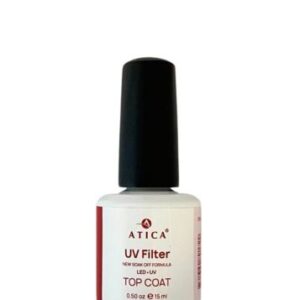 Atica Top Coat UV Filter 15ml