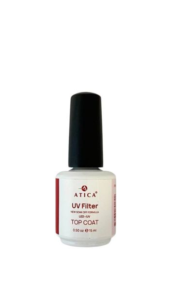Atica Top Coat UV Filter 15ml