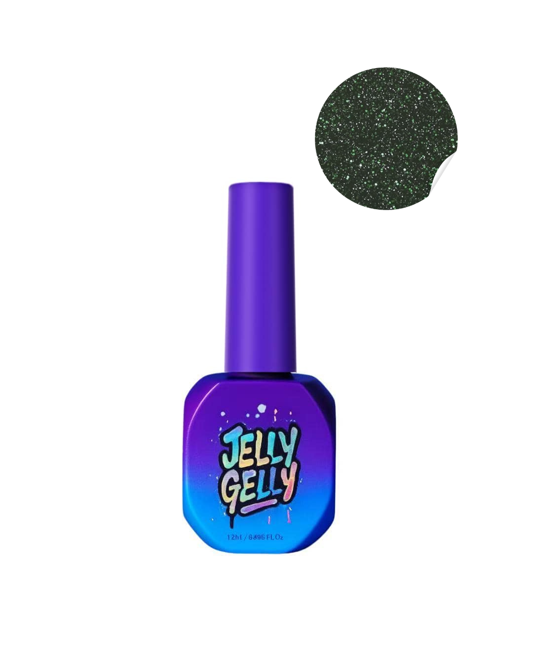 Gelinis lakas Jelly Gelly Glitter Forest Trouble