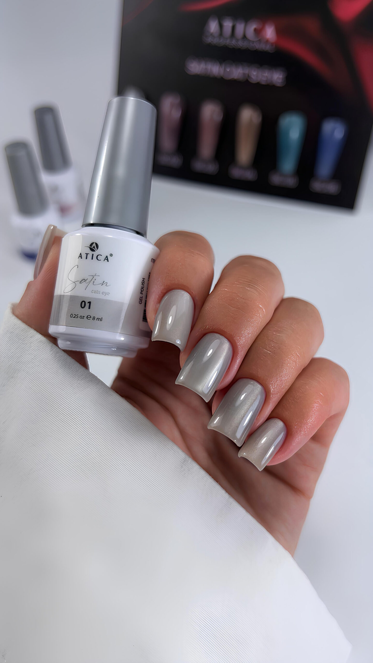 Atica SС01 Satin Cats Eye 01 8 ml - Image 2