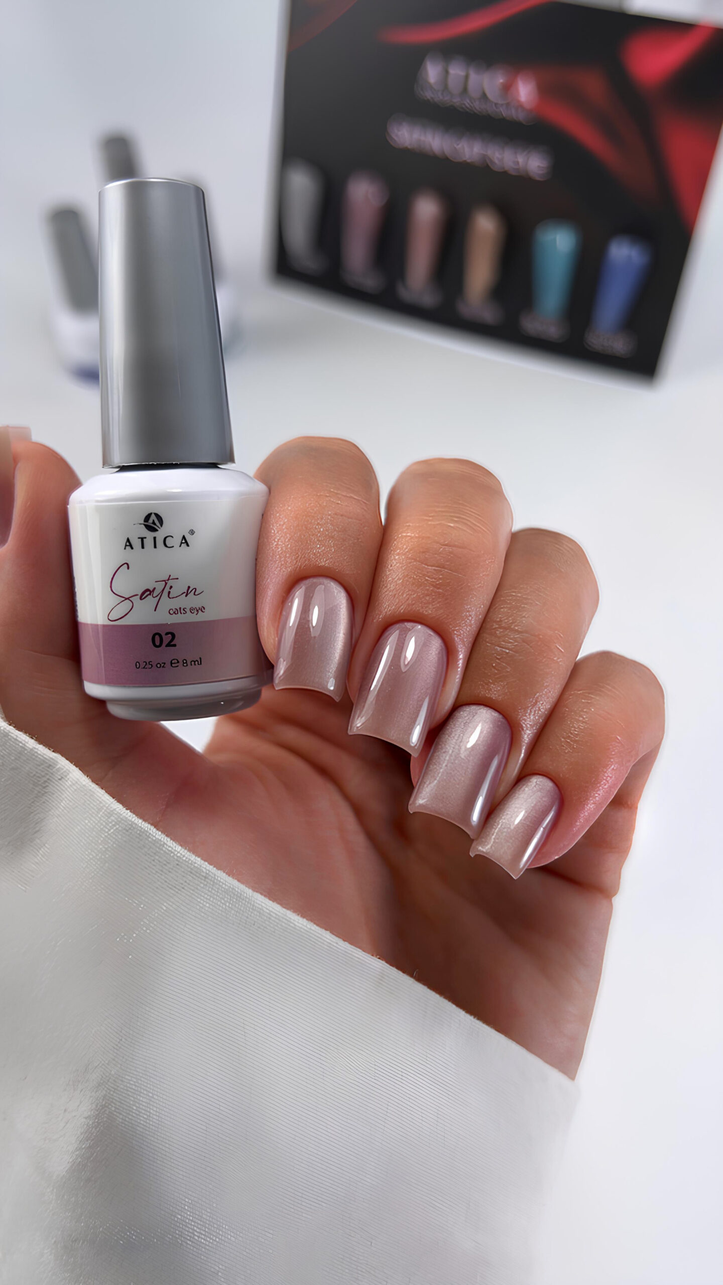 Atica SС02 Satin Cats Eye 02 8 ml - Image 2