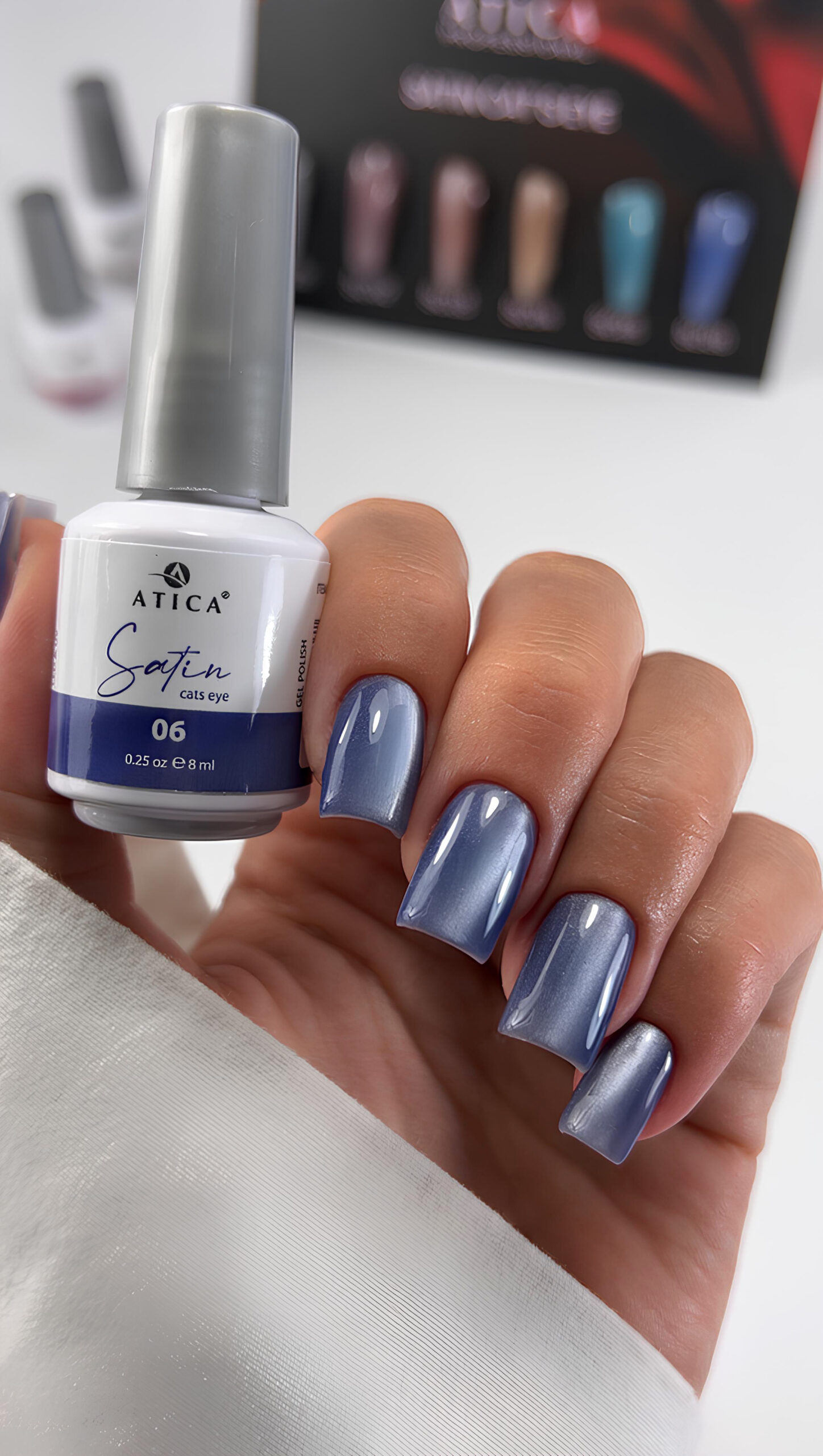 Atica SС06 Satin Cats Eye 06 8 ml - Image 2