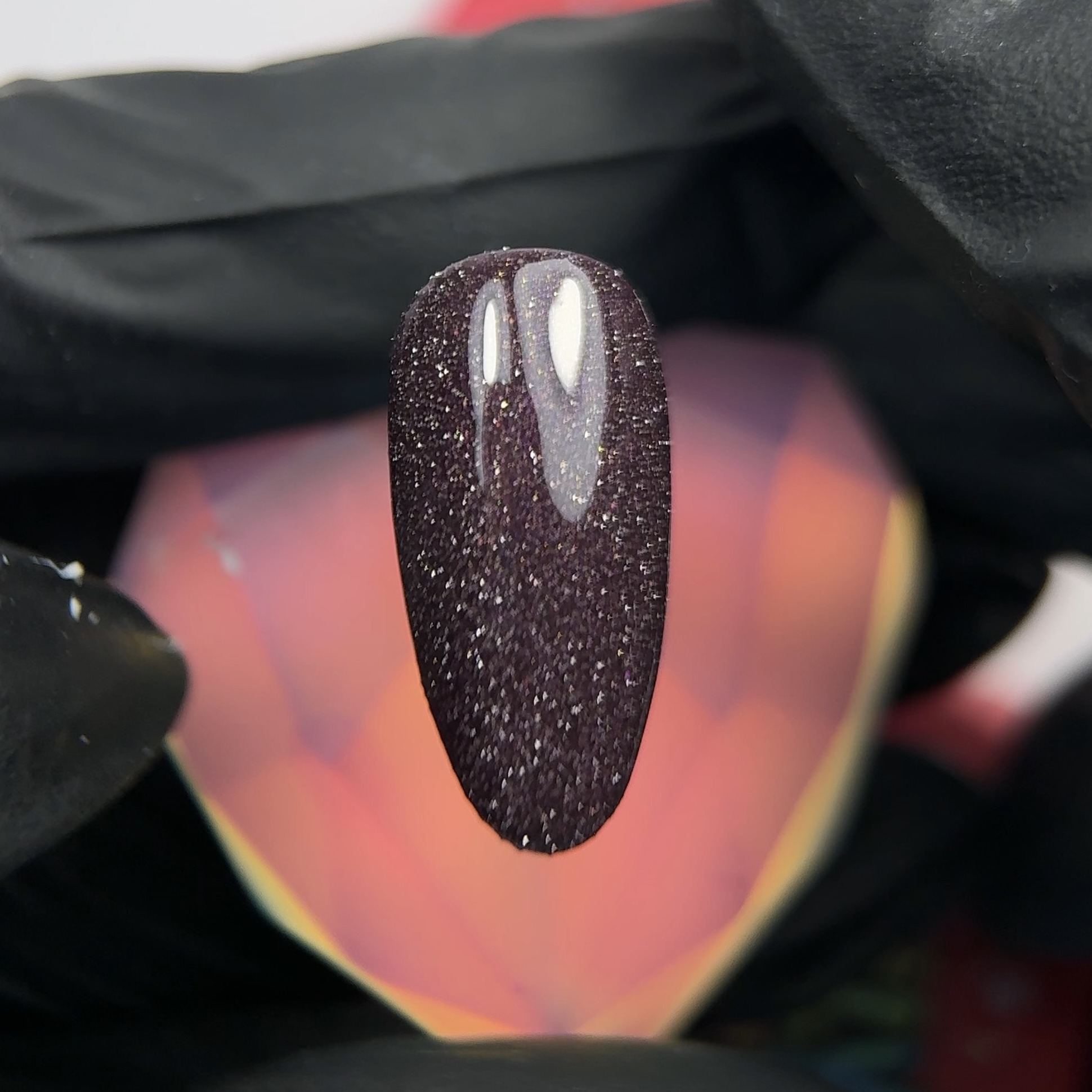 Gelinis lakas Jelly Gelly Flash Burgundy - Image 2