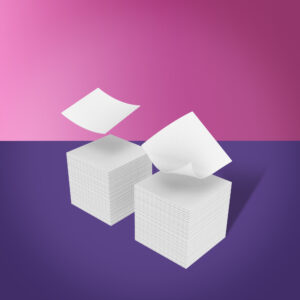 STALEKS PRO Manikiūro Lapeliai SMART 400 vnt. [WS-400/1]