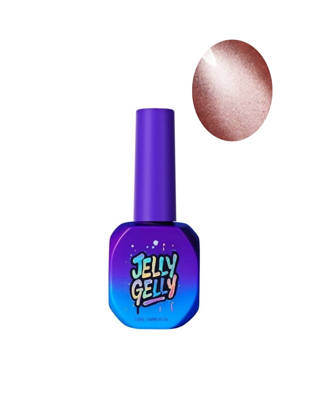 Magnetinis Gelinis lakas Jelly Gelly Bloom Silk 12ml
