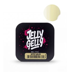 Savaime išsilyginantis gelis Jelly Gelly Macarons Butter Yellow 40ml