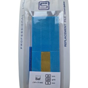 ProSteril Klijuojami poliruoklio abrazyvai BAF BLUE 220 gritų 50vnt. 5mm [SBBAF220B]