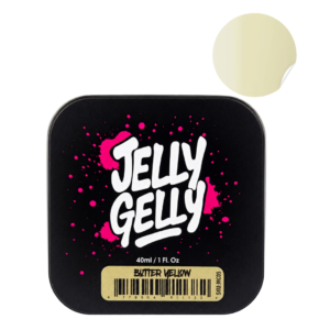 Savaime išsilyginantis gelis Jelly Gelly Macarons Butter Yellow 40ml TPO/HEMA Free