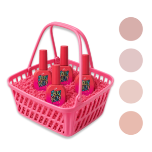 Jelly Gelly gelinių bazių Rinkinys BUILDER BASE COLLECTION 4*12ml TPO Free