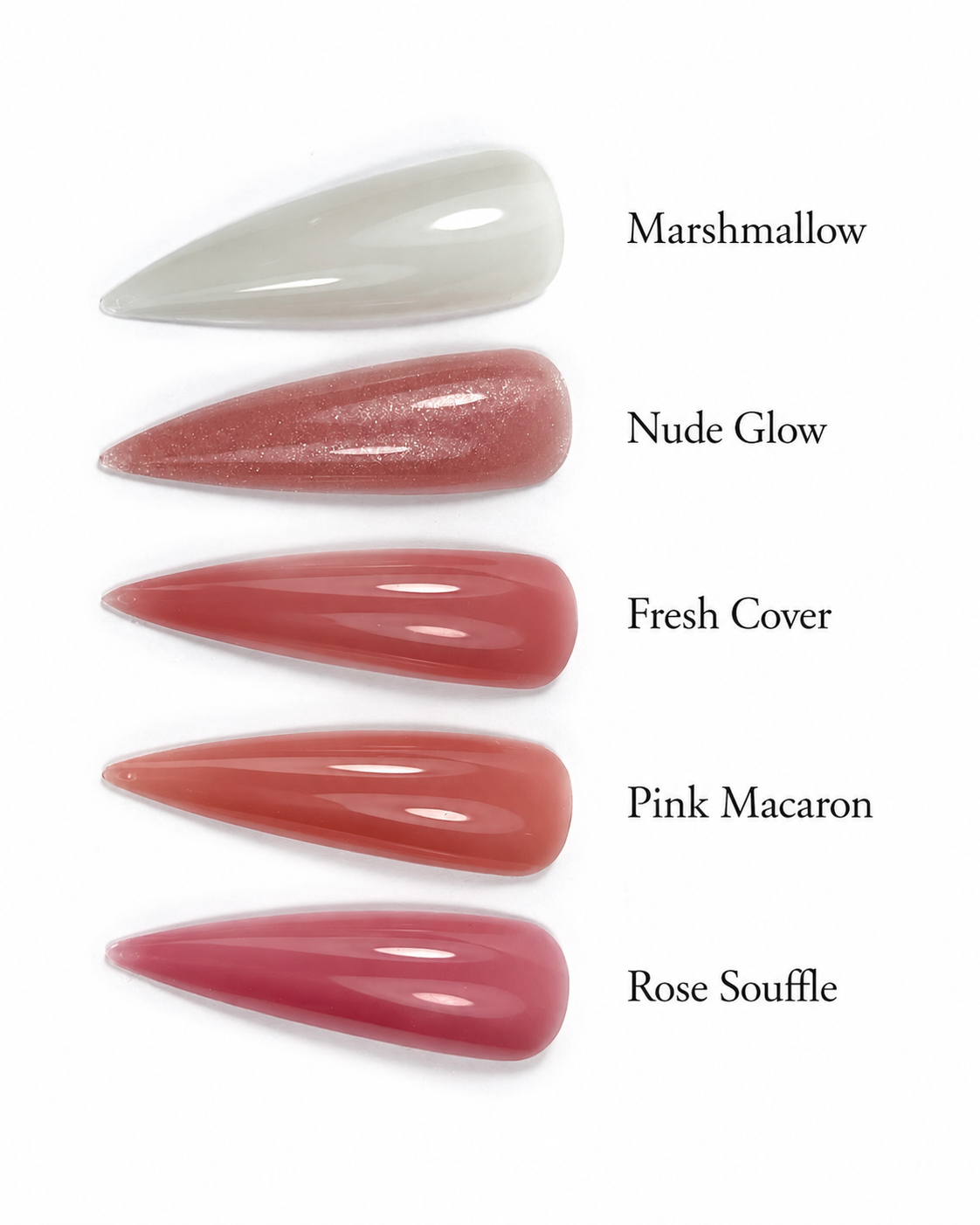 Savaime išsilyginantis gelis Jelly Gelly Macarons Pink Macaron 40ml TPO/HEMA Free - Image 3
