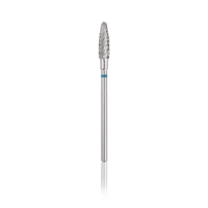 HEAD Karbidinis antgaliukas medžiagos nuėmimui „kukurūzas“, mėlynas, L-13,0 mm., Ø4,0 mm