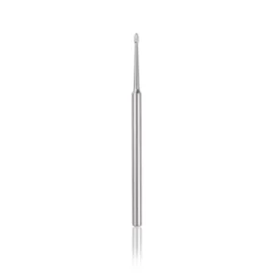 HEAD Nerudijančio plieno antgaliukas „lašas“,be abrazyvo, L-2,5 mm., Ø1,2 mm