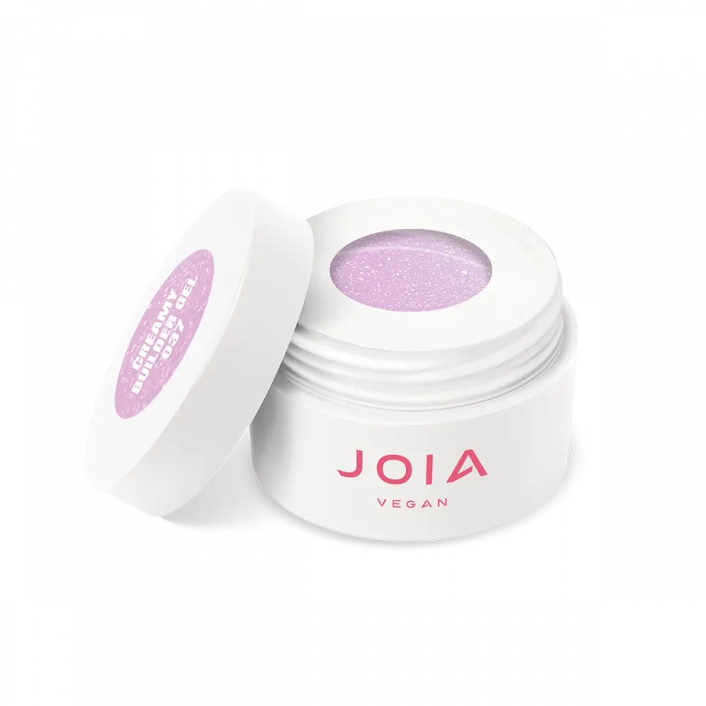 Statybinis gelis JOIA vegan Creamy Builder Gel JOIA vegan, 037 Polar Rose, 15ml